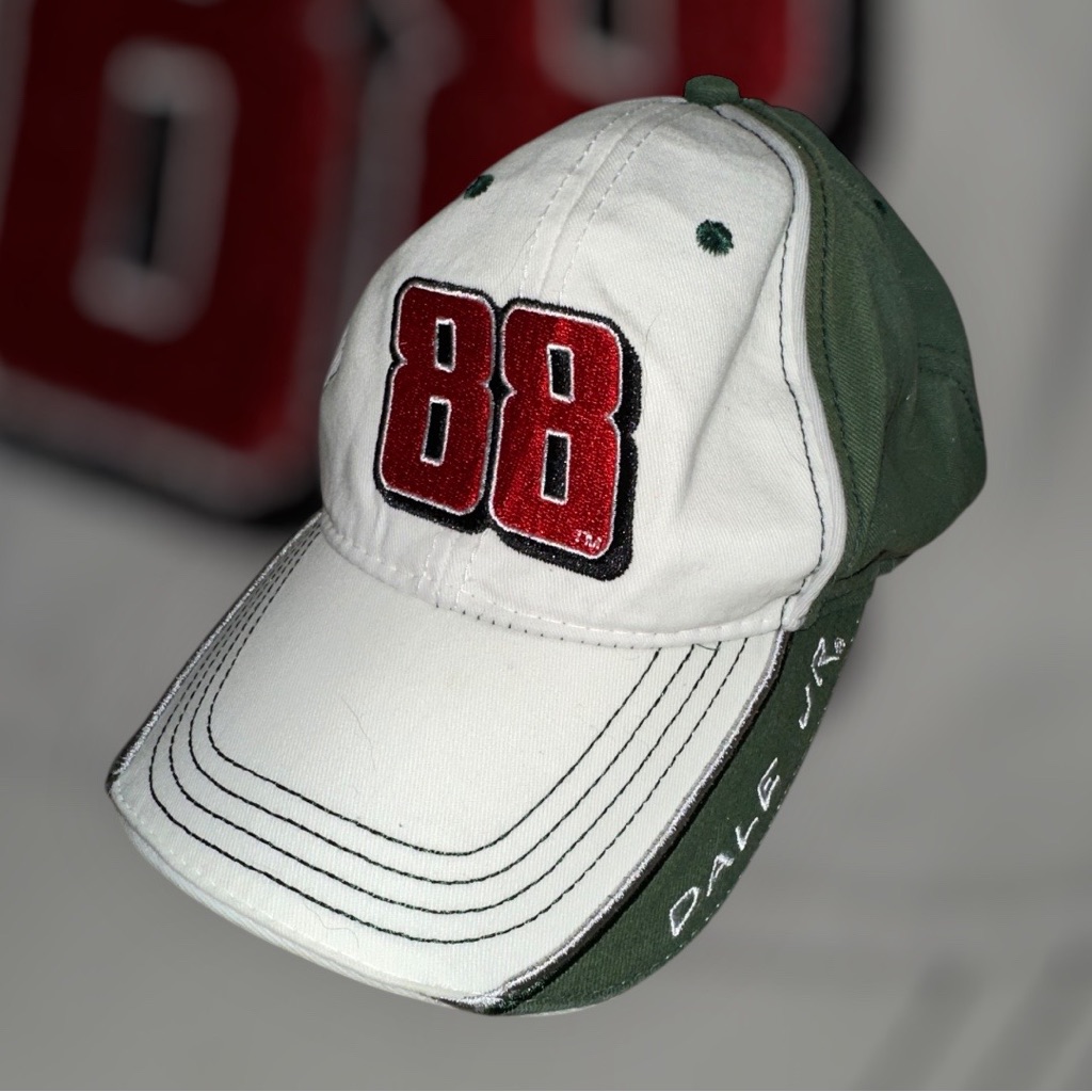 Kids Green And White Cap Kids Green And White Cap